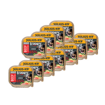 Pachet economic Julius K9 Dog - Terine cu vita - 11 x 150g