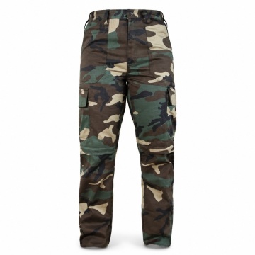 Pantaloni K9 Units Camuflaj - cu fermoar / anti-zgarieturi - Mar. 48