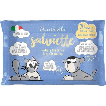Servetele umede Ferribiella - Igiena urechilor - 20buc.