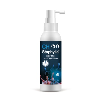 Staphylia Dermo - 125ml - Lotiune dermatologica pentru piele sensibila la caini si pisici