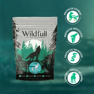 Wildfull Junior Mediu-Maxi - Hrana uscata ultra-premium - Miel - 2kg - Img 2