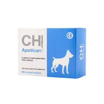 Apetican - 60cpr. - Supliment stimulare apetit pentru caini