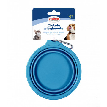 Castron pliabil, carabiniera - 1L - Albastru