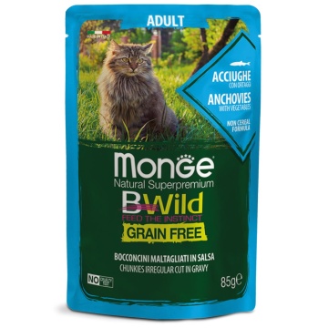 Monge BWild Cat - Hrana umeda super-premium - Ansoa - 85g