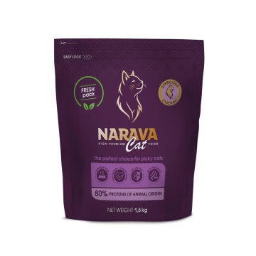 Narava High Premium Cat - Hrana uscata pentru pisici sterilizate - Pui - 1.5kg