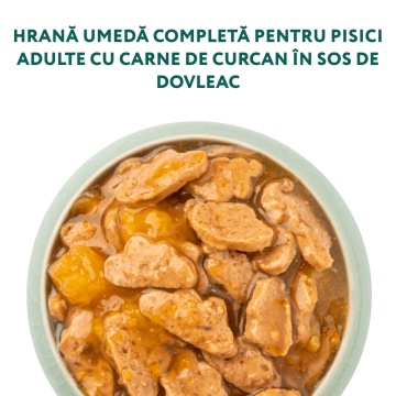 Optimeal Cat - Hrana umeda super-premium - Curcan si Dovleac - 85g - Img 3