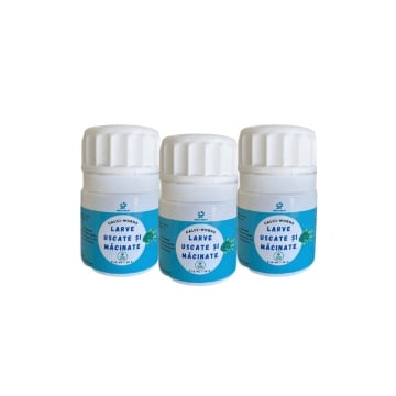 Pachet economic Larve uscate si macinate - 3 x 30ml