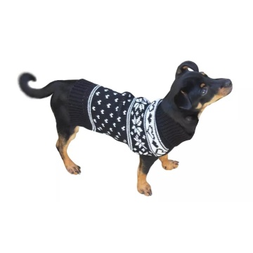 Pulover tricotat - Negru - 30cm - Img 2