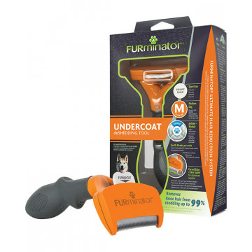 Trimmer profesional Furminator caini, blana scurta - M - Img 2