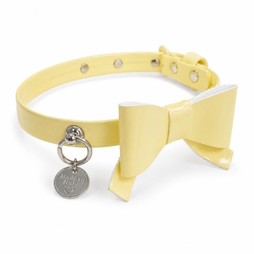 Zgarda Lizzi - 25cm - Galben