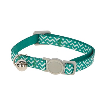 Zgarda pisici Curly - Turcoaz