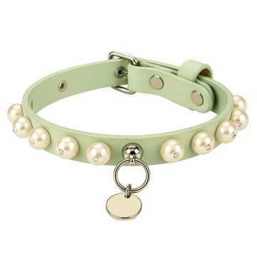 Zgarda Viviane - 25cm - Verde Deschis