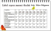 Miss Mignon- Rochie Poema fete 4-5 ani