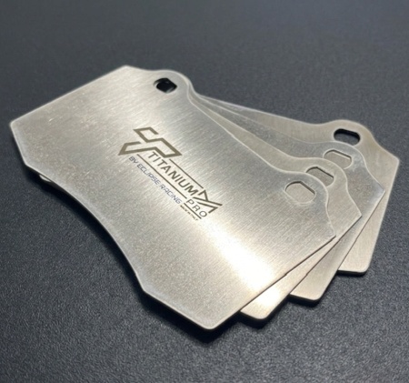 Titanium-PRO Schermature in titanio pastiglie freno Peugeot 406 3.0 V6 (anteriori) Impianto Brembo - Img 2