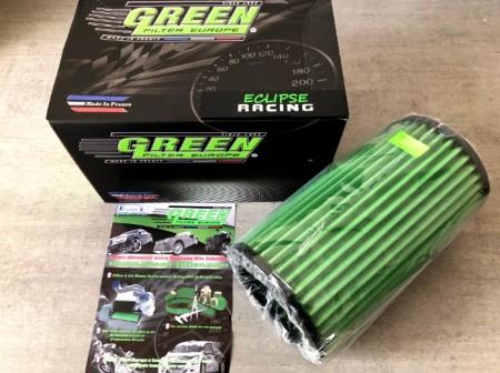 Filtro aria a pannello sportivo GREEN FILTER Clio 172 < 2001