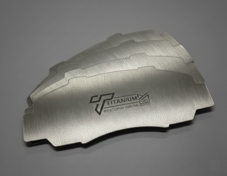 Titanium-PRO Schermature in titanio pastiglie freno Honda Integra Type R DC2 (anteriori) - Img 5