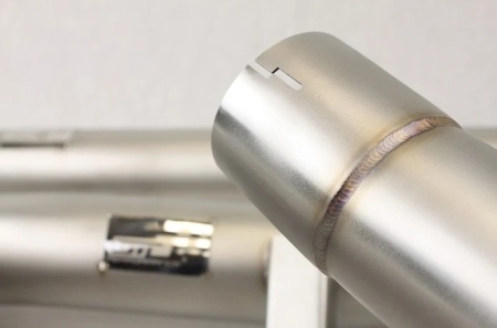 Linea di scarico catback 70mm inox Megane 3 RS - Img 2