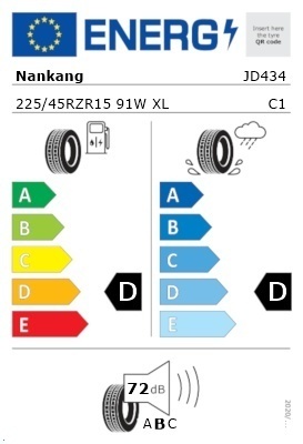 Nankang Sportnex AR-1 225/45 ZR15 91W XL (Semislick) - Img 2