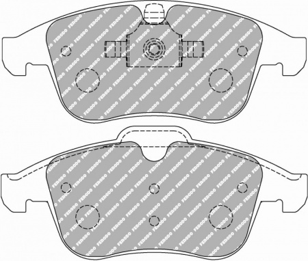 Pastiglie freno Ferodo Racing (anteriori) Clio 4 RS