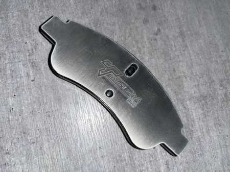 Titanium-PRO Schermature in titanio pastiglie freno C2 1.6 VTS (anteriori) - Img 5