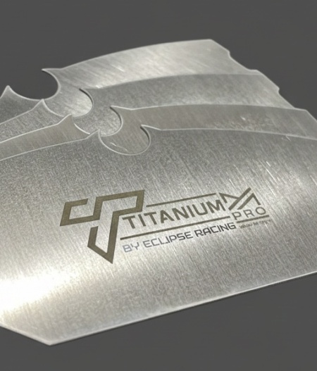 Titanium-PRO Schermature in titanio pastiglie freno Clio 2 RS (anteriori) - Img 3