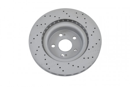Dischi freno anteriori forati 312x28mm Clio 3 (R.S. PERFORMANCE) - Img 2