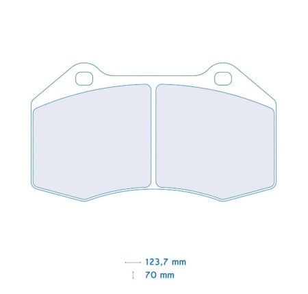 Titanium-PRO Schermature in titanio pastiglie freno Clio 3 RS (anteriori) - Img 5