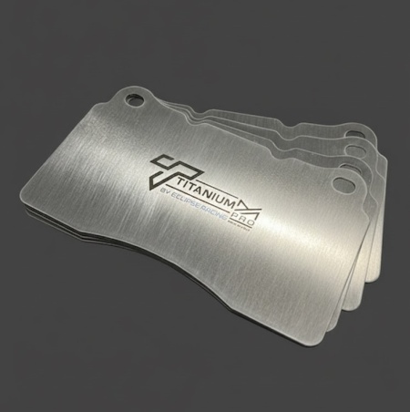 Titanium-PRO Schermature in titanio pastiglie freno Toyota GT86 (Impianto Brembo) anteriori - Img 3