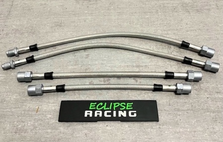 KIT Tubi freno in treccia metallica (4 tubi) 206 1.6-2.0