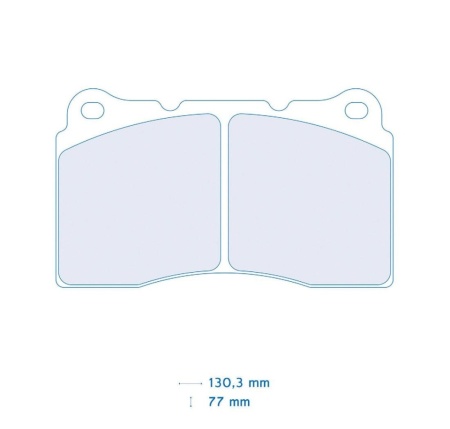 Titanium-PRO Schermature in titanio pastiglie freno LANCER EVO 5 6 7 8 9 10 (anteriori) - Img 4
