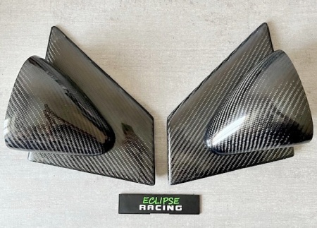 Coppia specchietti retrovisori in fibra di carbonio Clio 3 RS - Img 3