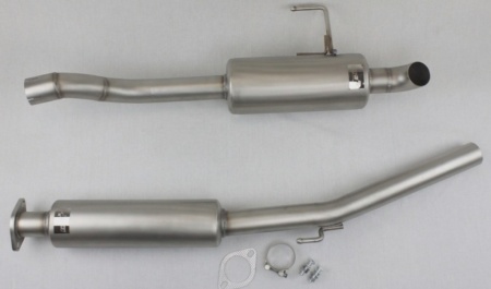 Linea di scarico catback 60mm inox Clio 2 RS 172 - Img 2