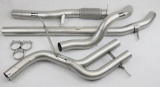 Linea di scarico catback 70mm inox Megane 4 RS