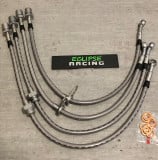 KIT Tubi freno in treccia metallica (4 tubi) Impreza WRX ed STi 01-07