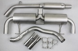 Linea di scarico catback 63mm inox Clio 3 RS 203 (fase 2)
