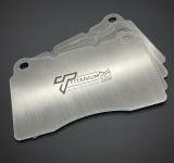 Titanium-PRO Schermature in titanio pastiglie freno Impreza WRX STi (anteriori)