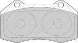 Pastiglie freno Carbone Lorraine (anteriori) 500 Abarth (Impianto Brembo)