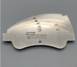 Titanium-PRO Schermature in titanio pastiglie freno C2 1.6 VTS (anteriori) - Img 2