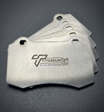 Titanium-PRO Schermature in titanio pastiglie freno Peugeot 406 3.0 V6 (anteriori) Impianto Brembo - Img 3