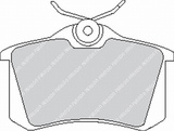 Pastiglie freno Ferodo Racing (posteriori) Clio 4 RS