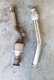 Tubo inox elimina 2° catalizzatore Clio 4 RS 200/220 - EURO 5 - Img 2