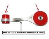 Boccole supporto controcoppia in poliuretano Twingo RS