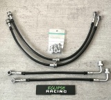 KIT Tubi freno in treccia metallica (4 tubi) LANCER EVO 7 8 9