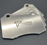 Titanium-PRO Schermature in titanio pastiglie freno Peugeot 406 3.0 V6 (anteriori) Impianto Brembo