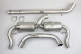 Linea di scarico catback 70mm inox Clio 4 RS