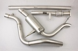 Linea di scarico catback 70mm inox Megane 3 RS