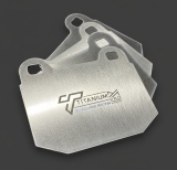 Titanium-PRO Schermature in titanio pastiglie freno Toyota GT86 (Impianto Brembo) posteriori