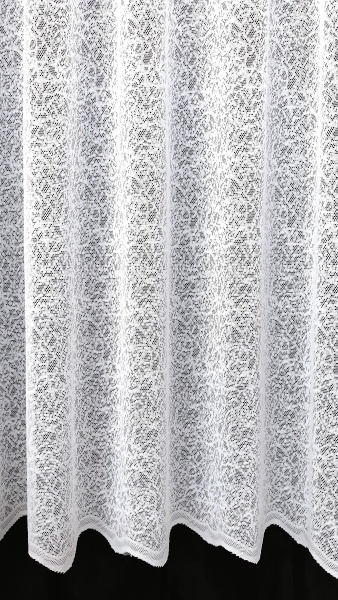 Perdea, model 51334, alb, H 2.40 - Img 5