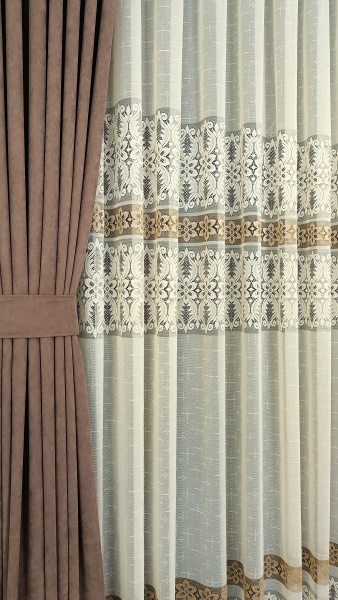 Set perdea + draperii, model 05013K -43 - Img 3
