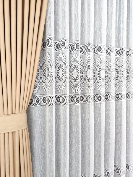 Set perdea + draperii, model 51262-03 - Img 2